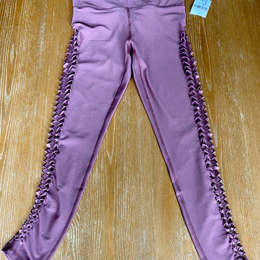 Forever 21 Leggings Sz Med Dusty Rose Color